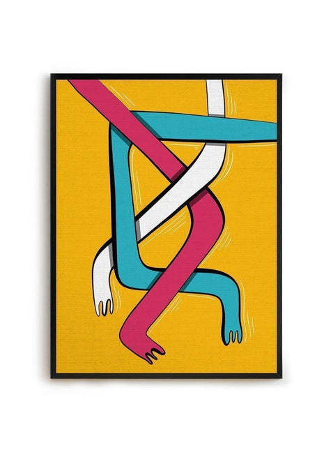 Sarp Süerdaş - İç İçe Dijital & Fine Art Baskı - Baskı