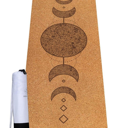 Seeka Yoga - Seeka Yoga Cork Serisi Moon Yoga Mat - Yoga Matı