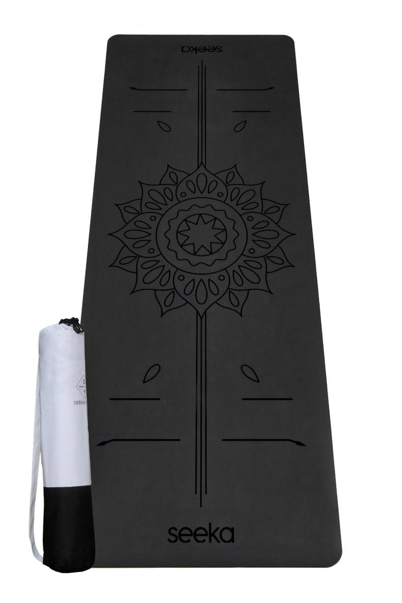 Seeka Yoga - Seeka Yoga Pro Serisi Sun Yoga Mat - Siyah - Yoga Matı