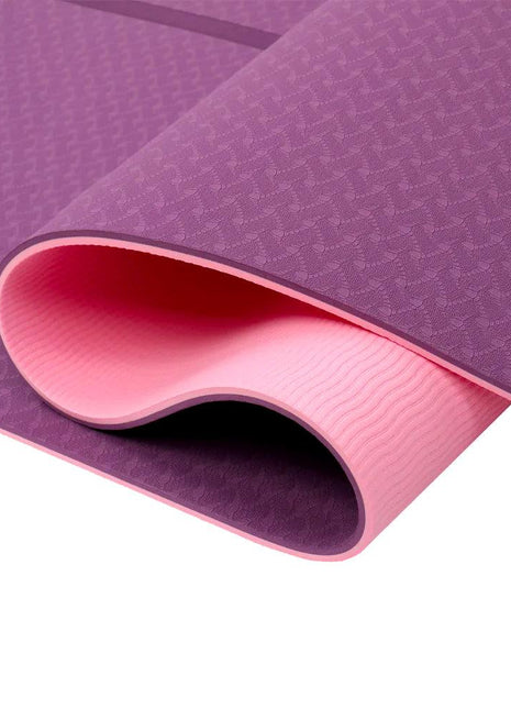 Seeka Yoga - Seeka Yoga Stüdyo Serisi TPE Yoga Mat - Mor - Yoga Matı