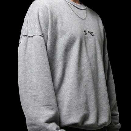 Sevdrus - Unisex Ash Grey Sweatshirt - Sweatshirt