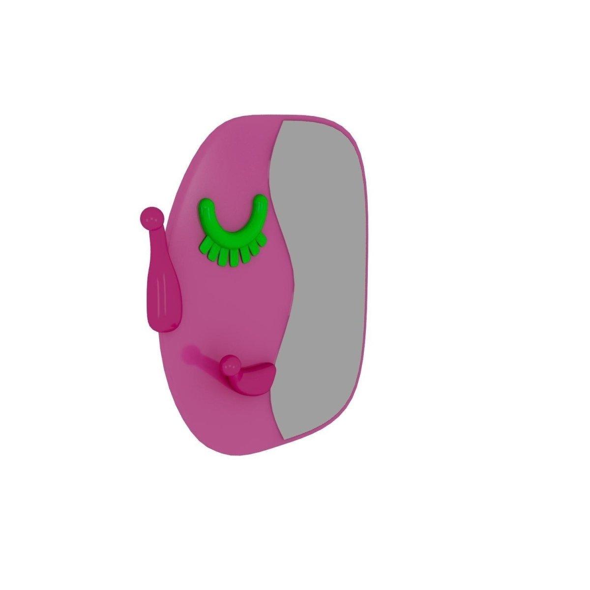 Face to Face S Pembe Ayna ve Askılık