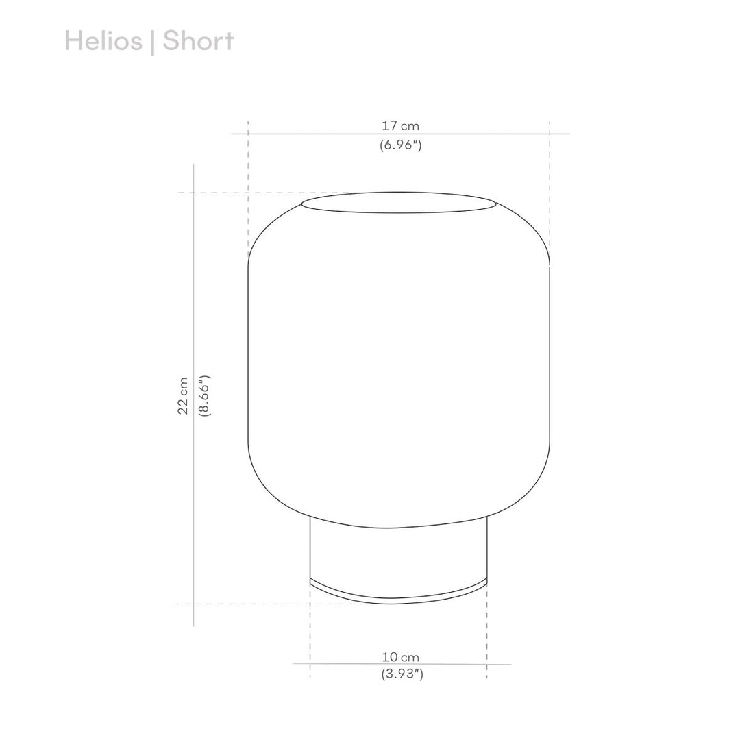 Soli Workshop - Helios Siyah Masa Lambası S - Masa Lambası