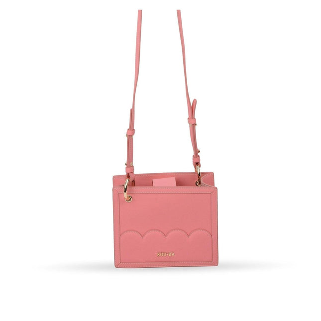 SOU-BA - Mini Boxy Çapraz Çanta Pink - Omuz Çantası