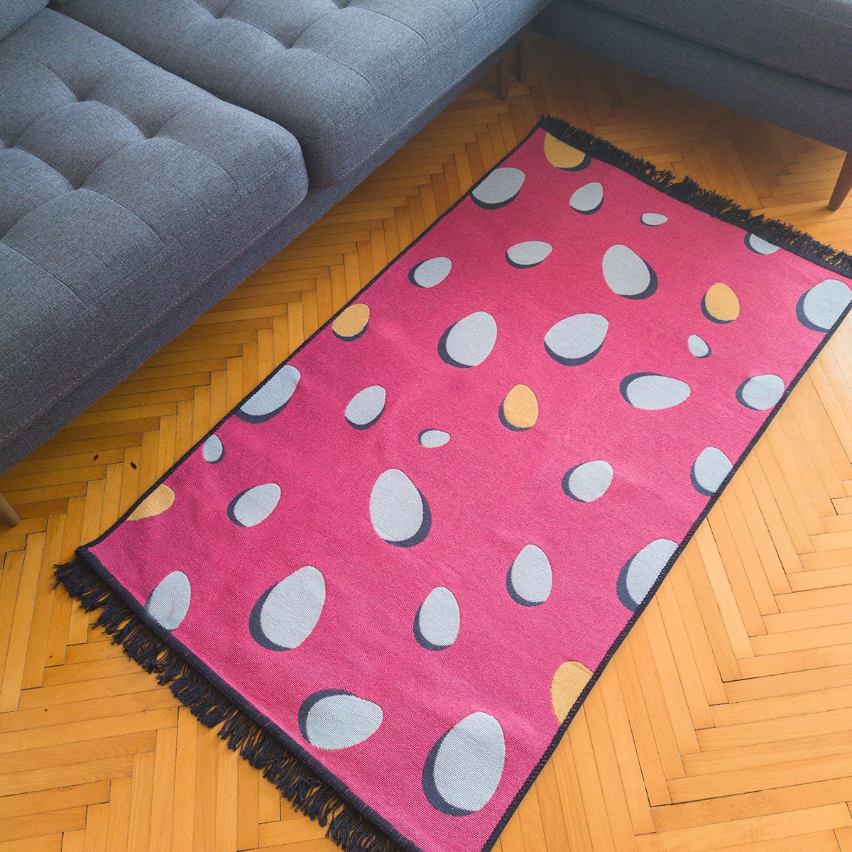 Candy Factory Geri Dönüşümlü Kilim