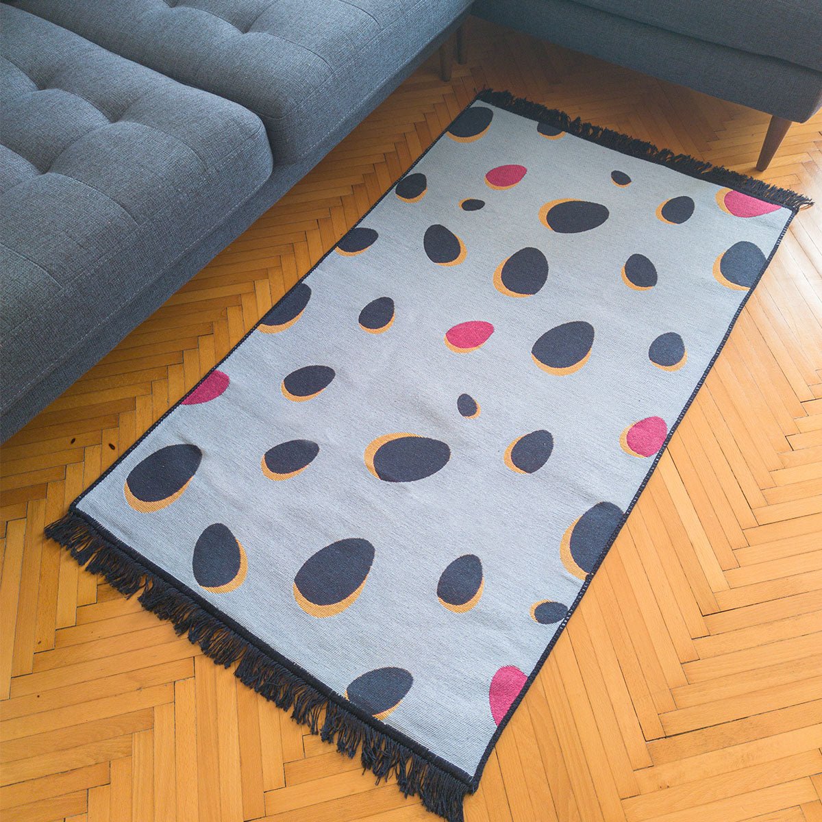 Candy Factory Geri Dönüşümlü Kilim