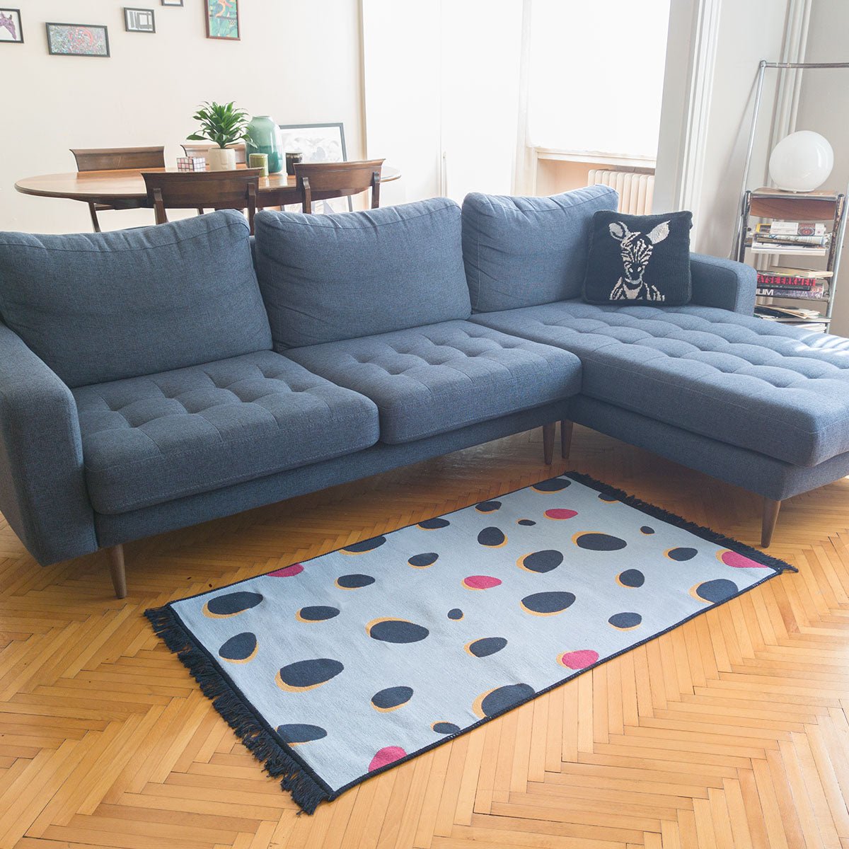 Candy Factory Geri Dönüşümlü Kilim