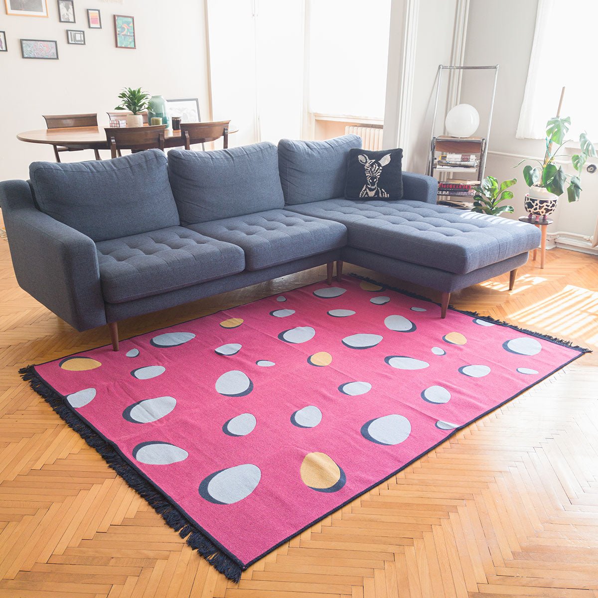 Candy Factory Geri Dönüşümlü Kilim