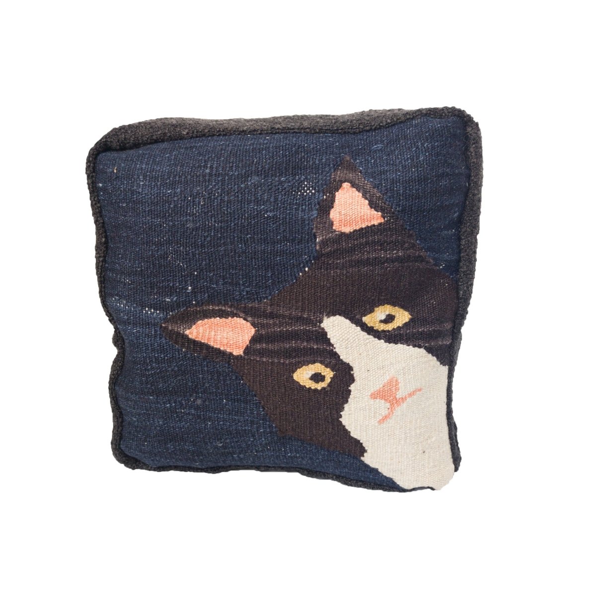 Meow El Dokuması Kırlent