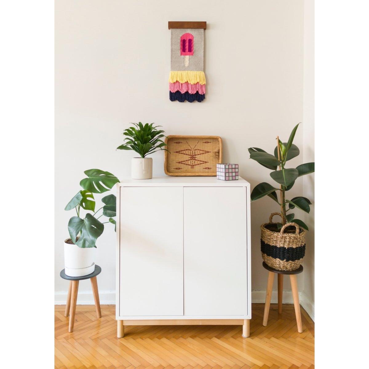 Popsicle El Dokuması Duvar Dekoru