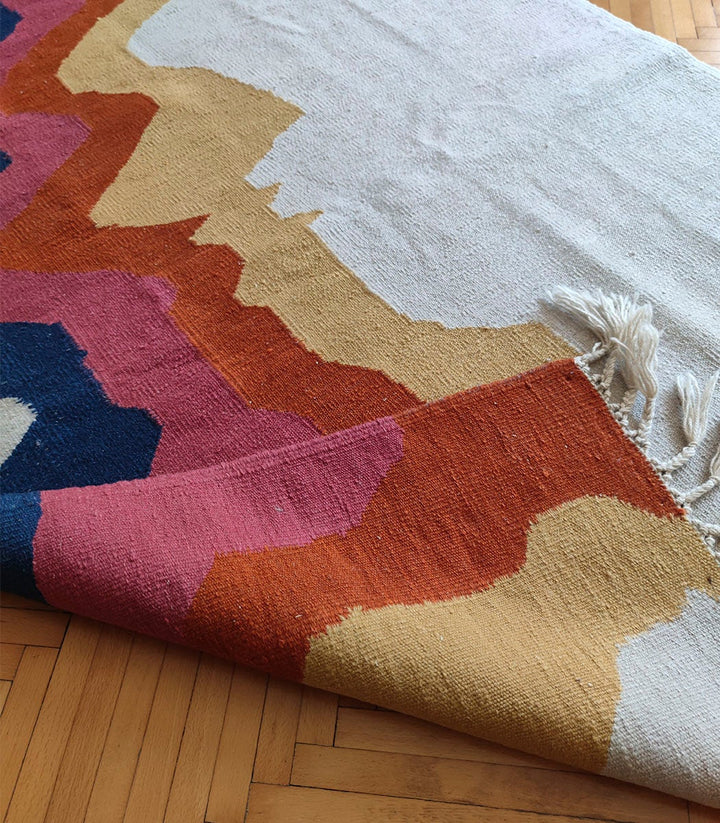 Studio Potato - Terra Potta El Dokuması Kilim - Kilim & Halı