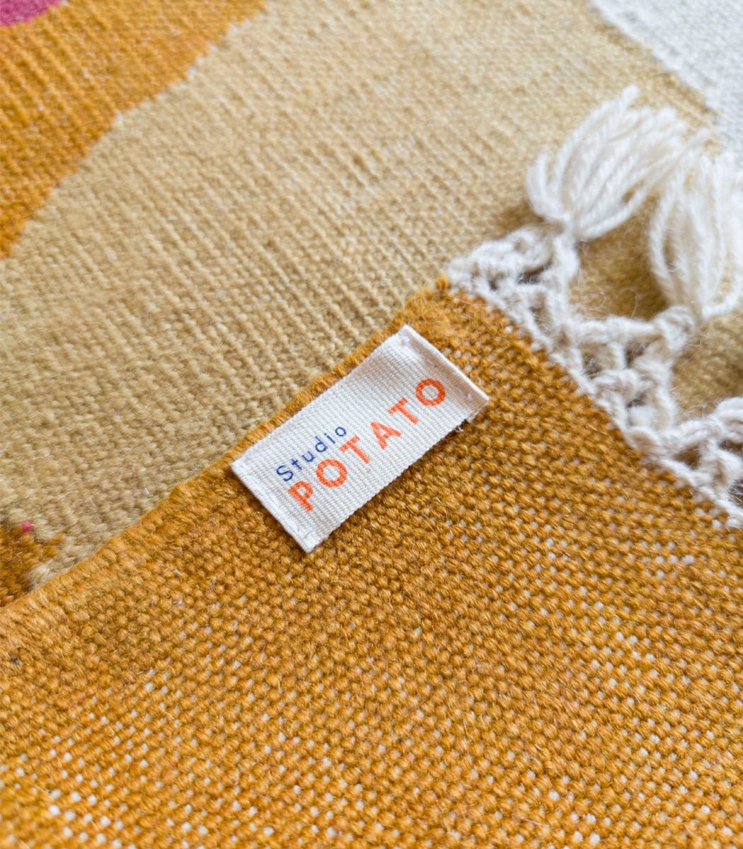 Studio Potato - Terra Potta El Dokuması Kilim - Kilim & Halı