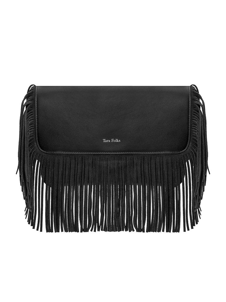 Tara Folks - Bonny Crossbody Black Clutch - Clutch