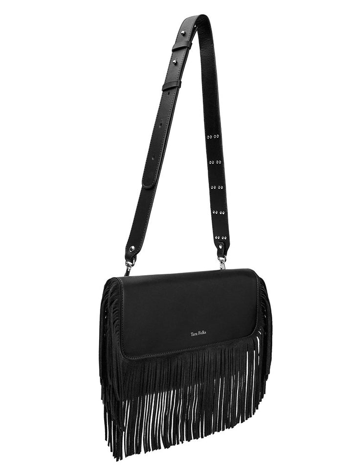 Tara Folks - Bonny Crossbody Black Clutch - Clutch