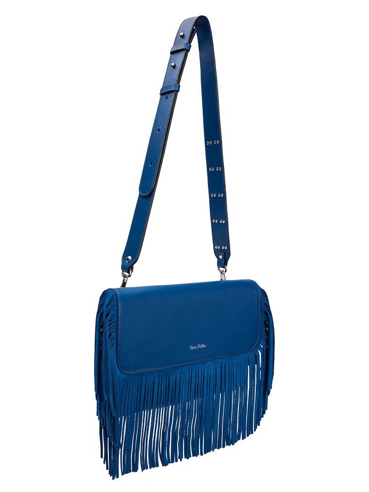 Tara Folks - Bonny Crossbody Cobalt Blue Clutch - Clutch