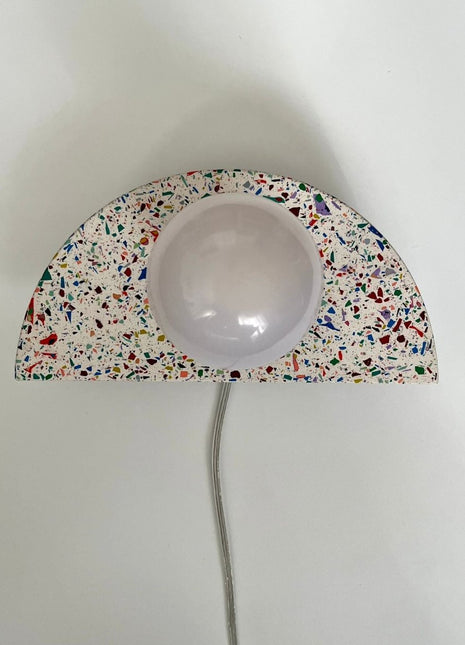 Tehanu Terrazzo - Terrazzo Yarım Daire Aplik No.101 - Aplik