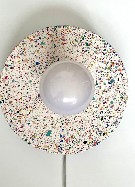 Tehanu Terrazzo - Terrazzo Yuvarlak Aplik No. 150 - Aplik