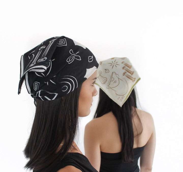 The Gaia Designs - Artemis Bej Fular & Bandana - Fular