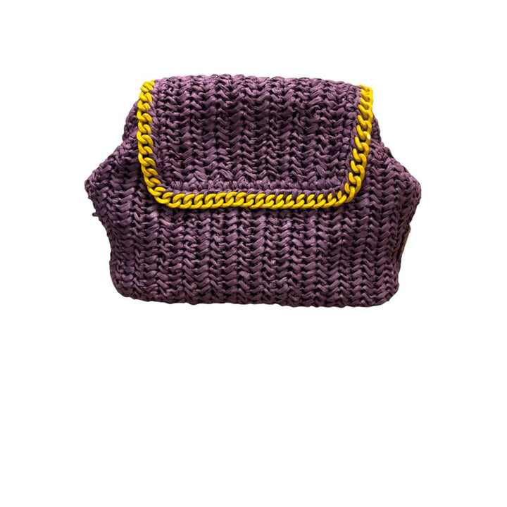 TUIME - Mermaid Rafya Çanta - Clutch