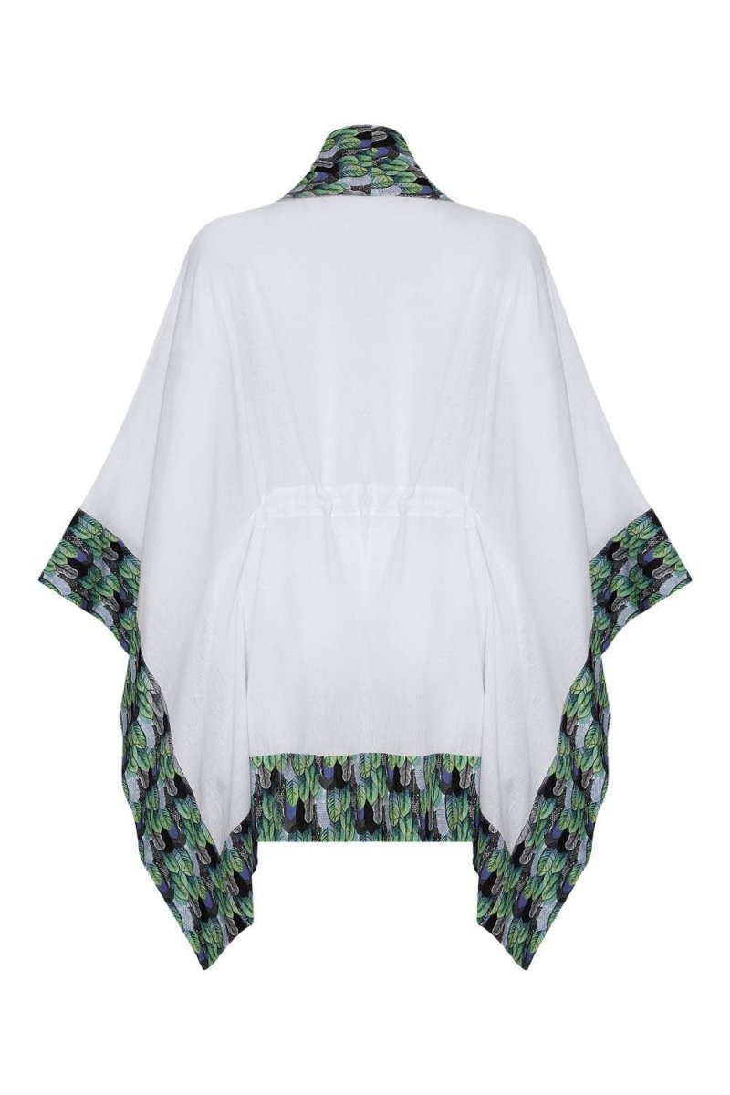 Unexpectedone - Summer Queen Kimono – Leaves - Kimono