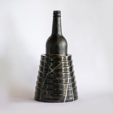 Urania Design - Katman Mermer Şarap Soğutucu - İçecek Soğutucu