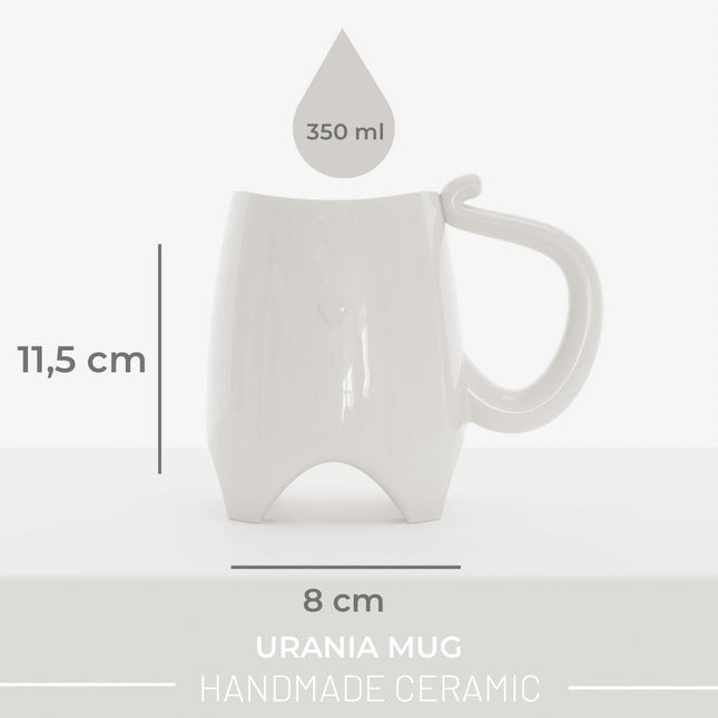 Urania Design - Kedi Kupa - Fincan & Kupa