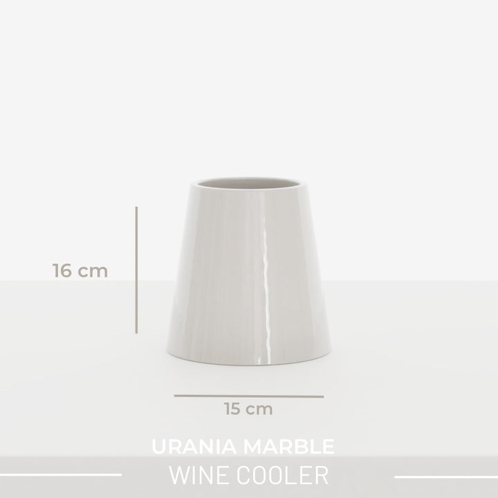 Urania Design - Mermer Şarap Soğutucu - İçecek Soğutucu