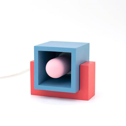 Womodesign - Marshmallow Masa Lambası (Mavi-Kırmızı-Pembe) - Masa Lambası
