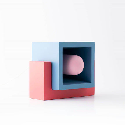 Womodesign - Marshmallow Masa Lambası (Mavi-Kırmızı-Pembe) - Masa Lambası