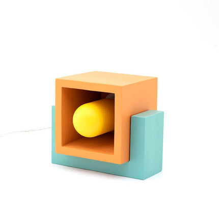 Womodesign - Marshmallow Masa Lambası / Turuncu-Yeşil-Sarı - Masa Lambası