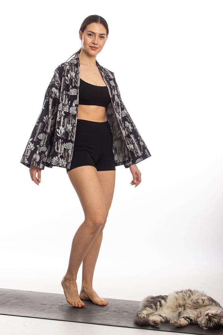 Zeez Reflect Studio - Cactus Kimono - Kimono