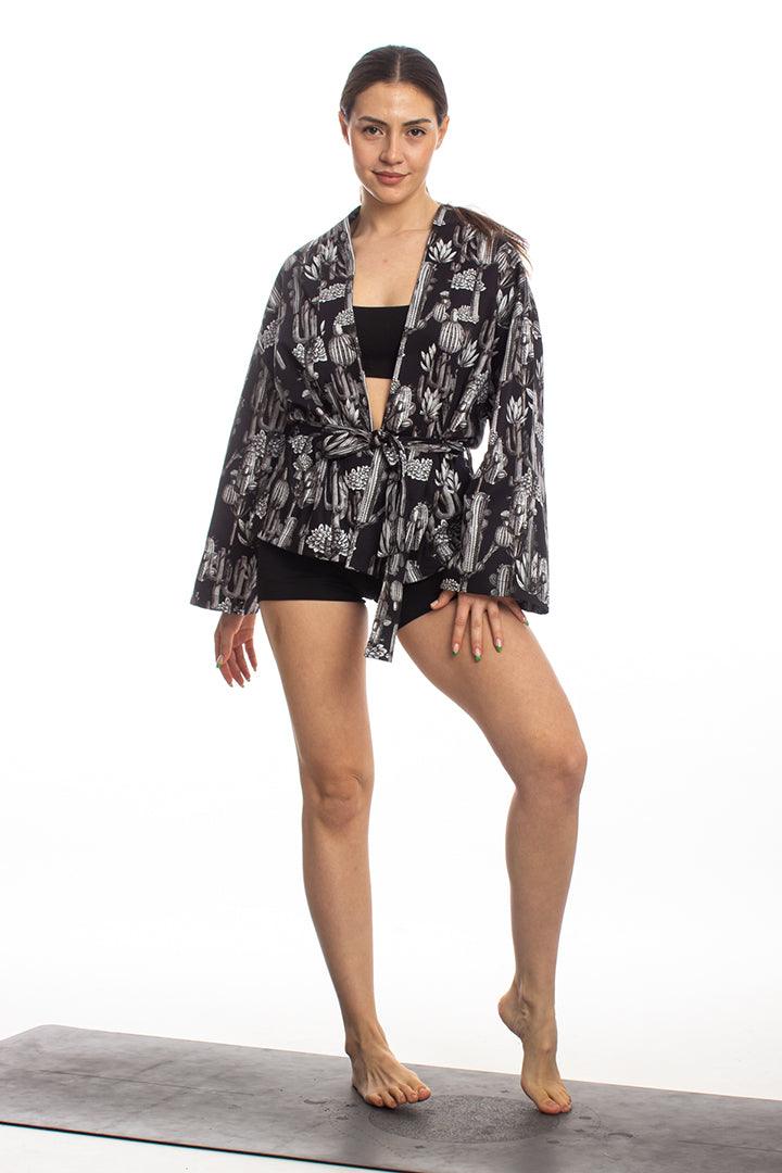 Zeez Reflect Studio - Cactus Kimono - Kimono